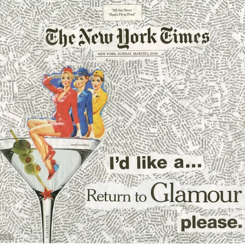 Newspaper collage, March 2nd, 2008 Part I