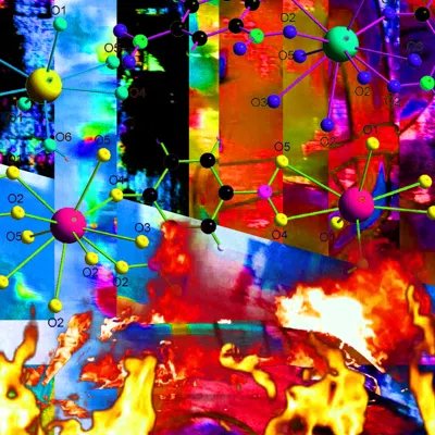 Deflagrate digital collage