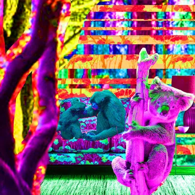 Arboreal digital collage