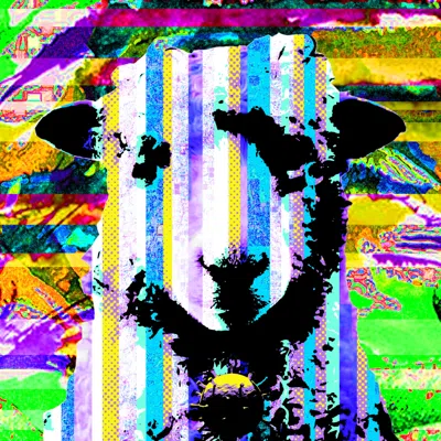 Bellwether digital collage