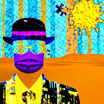 Null digital collage