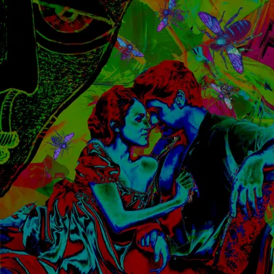 Beholden digital collage