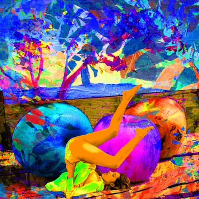 Estival digital collage