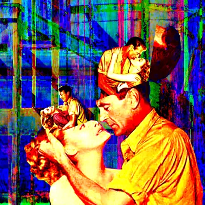 Fountainhead digital collage