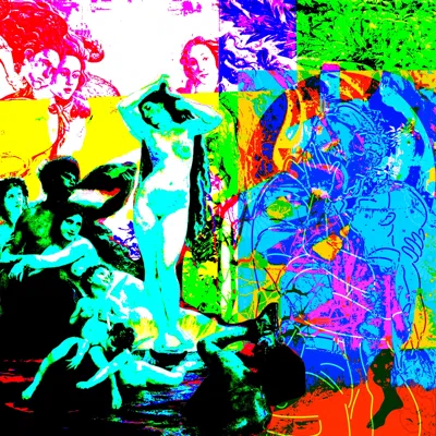 Benefic digital collage